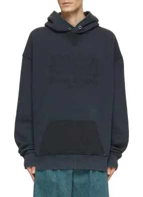 -----------MAISON MARGIELA  ---- ------------ ----Stitch Numbers Logo Hoodie --