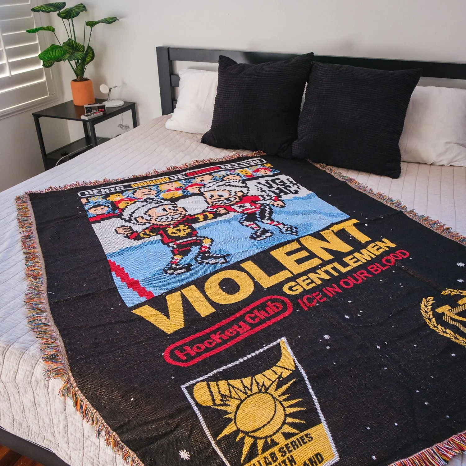 8-Bit Jacquard Blanket