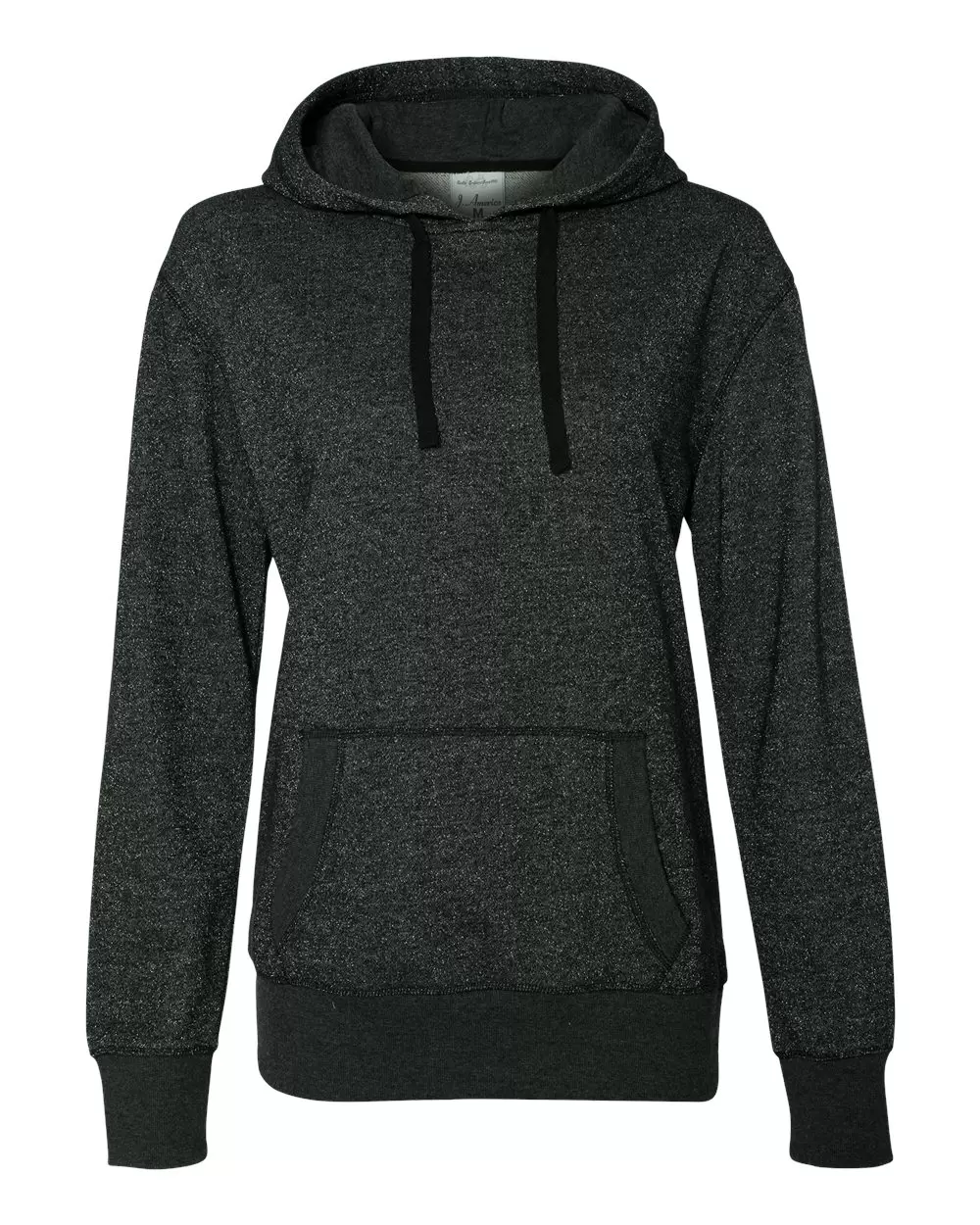 8860 J. America Women's Glitter French Terry Hooded Pullover SKU: 8860