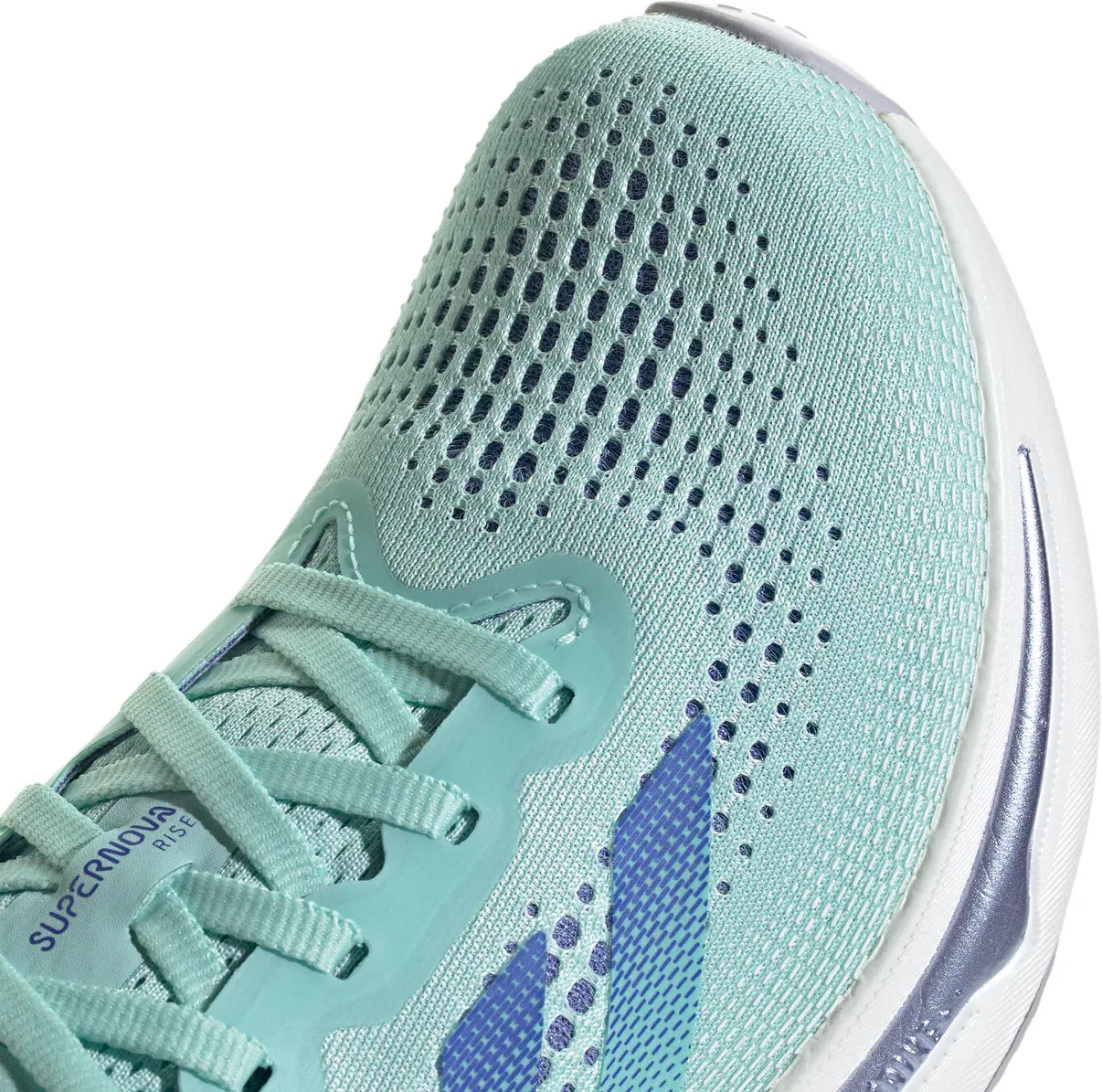 adidas Women's Supernova Rise Running Shoes Semi Flash Aqua / Cobalt Blue / Blue Spark Metal