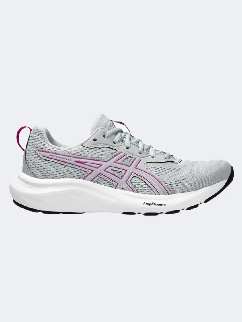 Asics Gel Contend 9 Women Running Shoes Grey/Purple