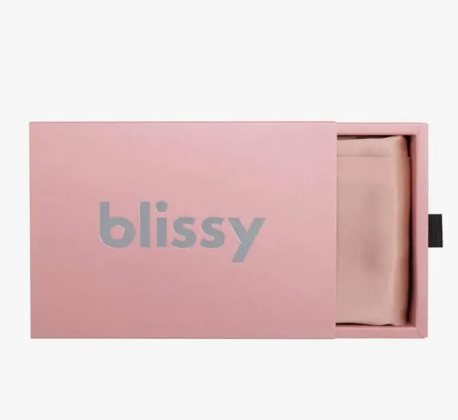  Blissy     Blissy Queen Silk Pillowcase - Rose Gold