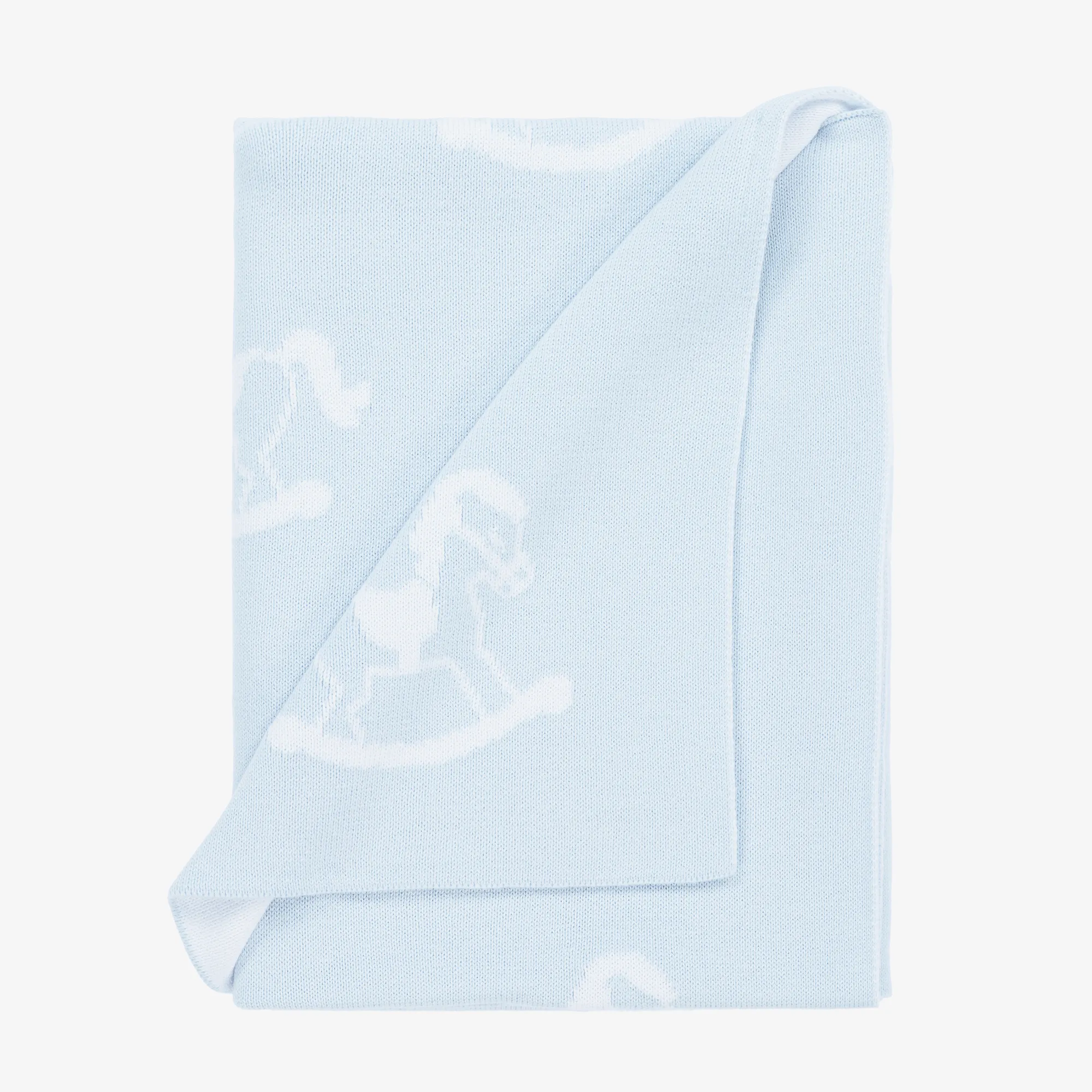 Blue Cotton Blanket (90cm)