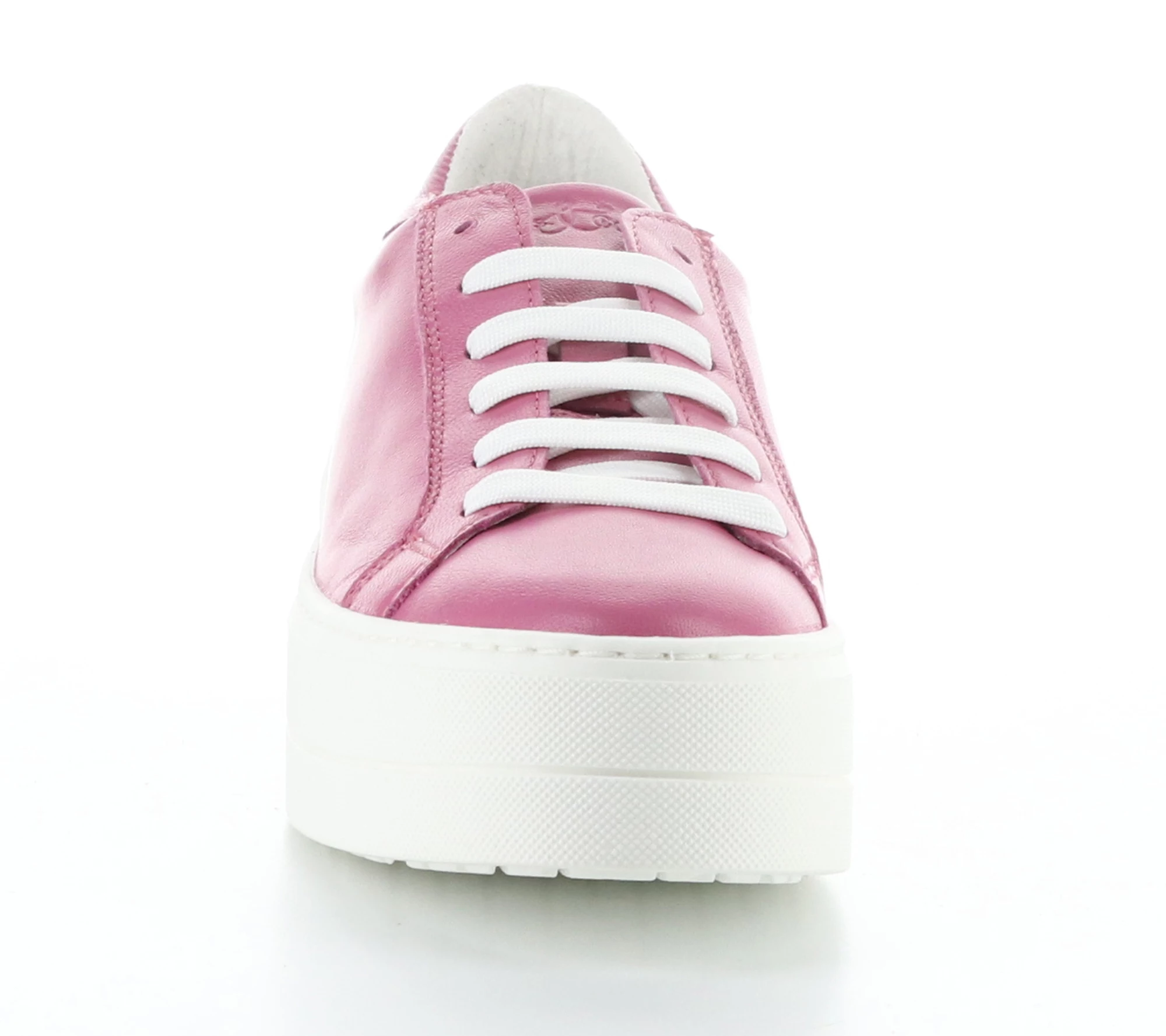 Bos. & Co. Leather Fashion Platform Sneakers -Maya-Co