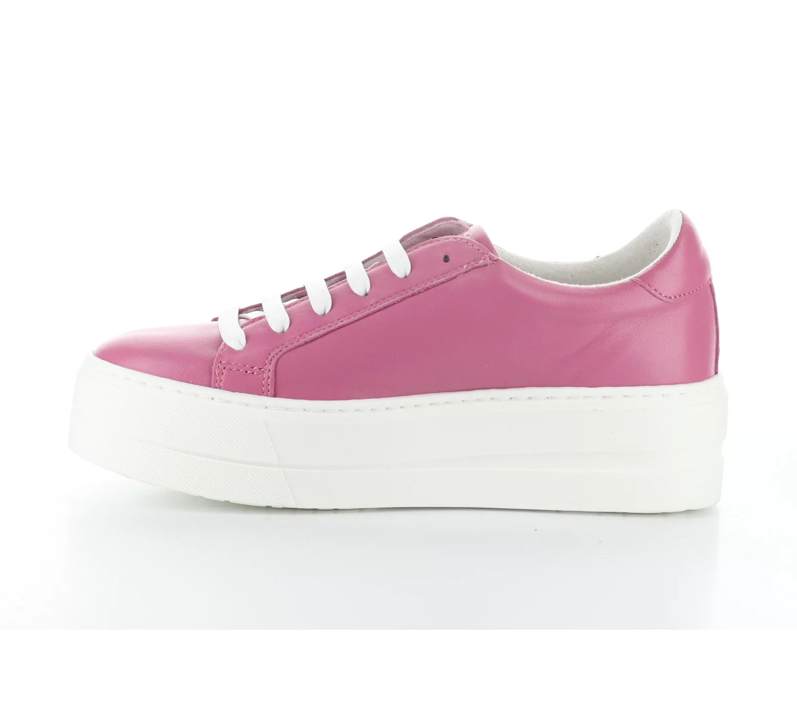 Bos. & Co. Leather Fashion Platform Sneakers -Maya-Co