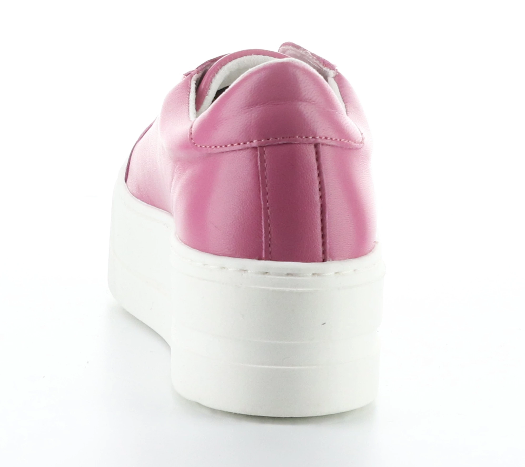 Bos. & Co. Leather Fashion Platform Sneakers -Maya-Co