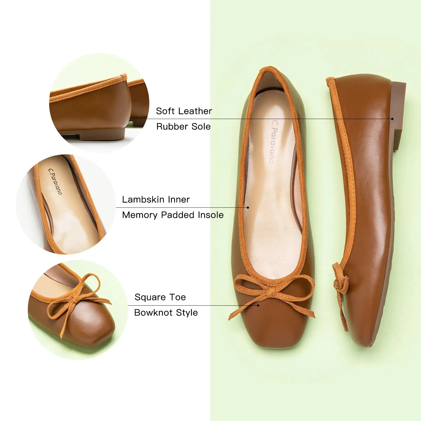 Bowknot Ballet Flats (Elena)