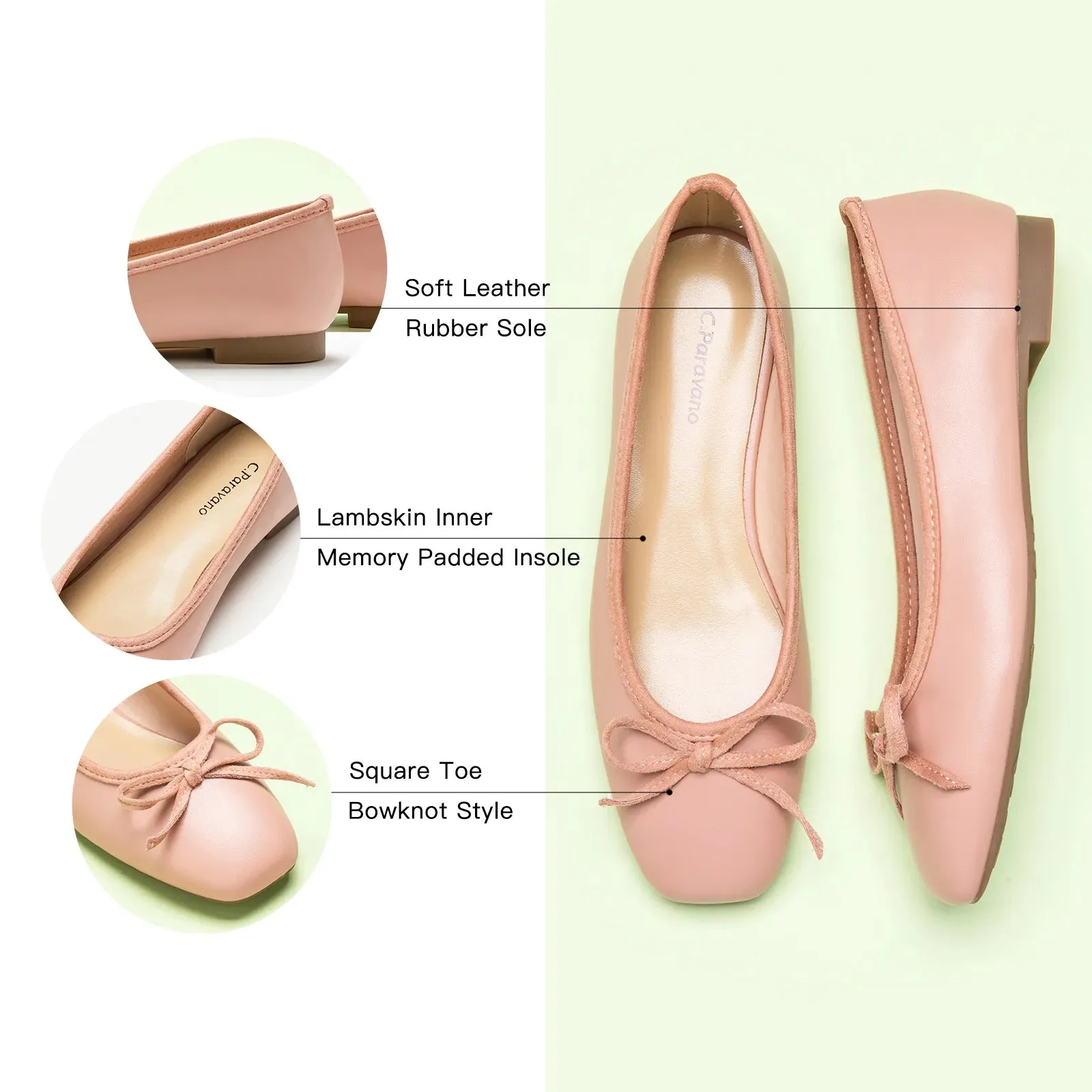 Bowknot Ballet Flats (Elena)