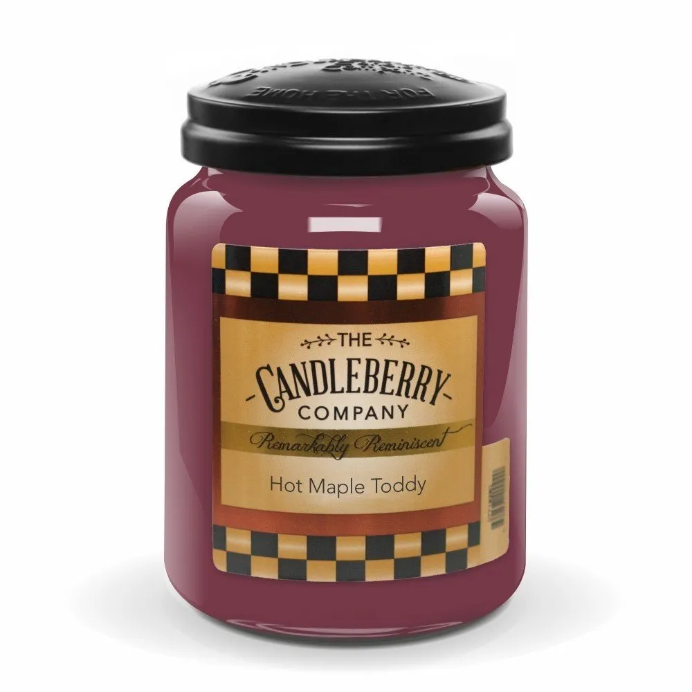 Candleberry Candles | Strong Fragrances for Home | Hand Poured in The USA | Highly Scented & Long Lasting | Large Jar 26 oz