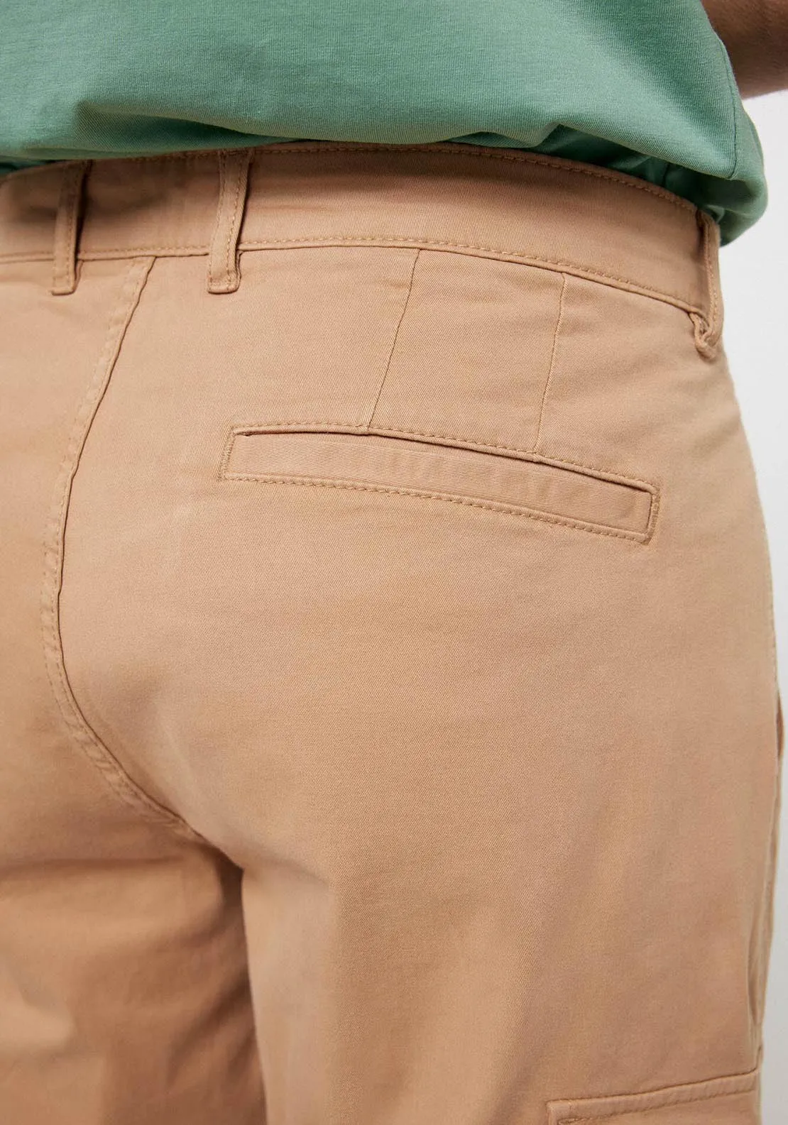 Cargo trousers - Blue / Camel