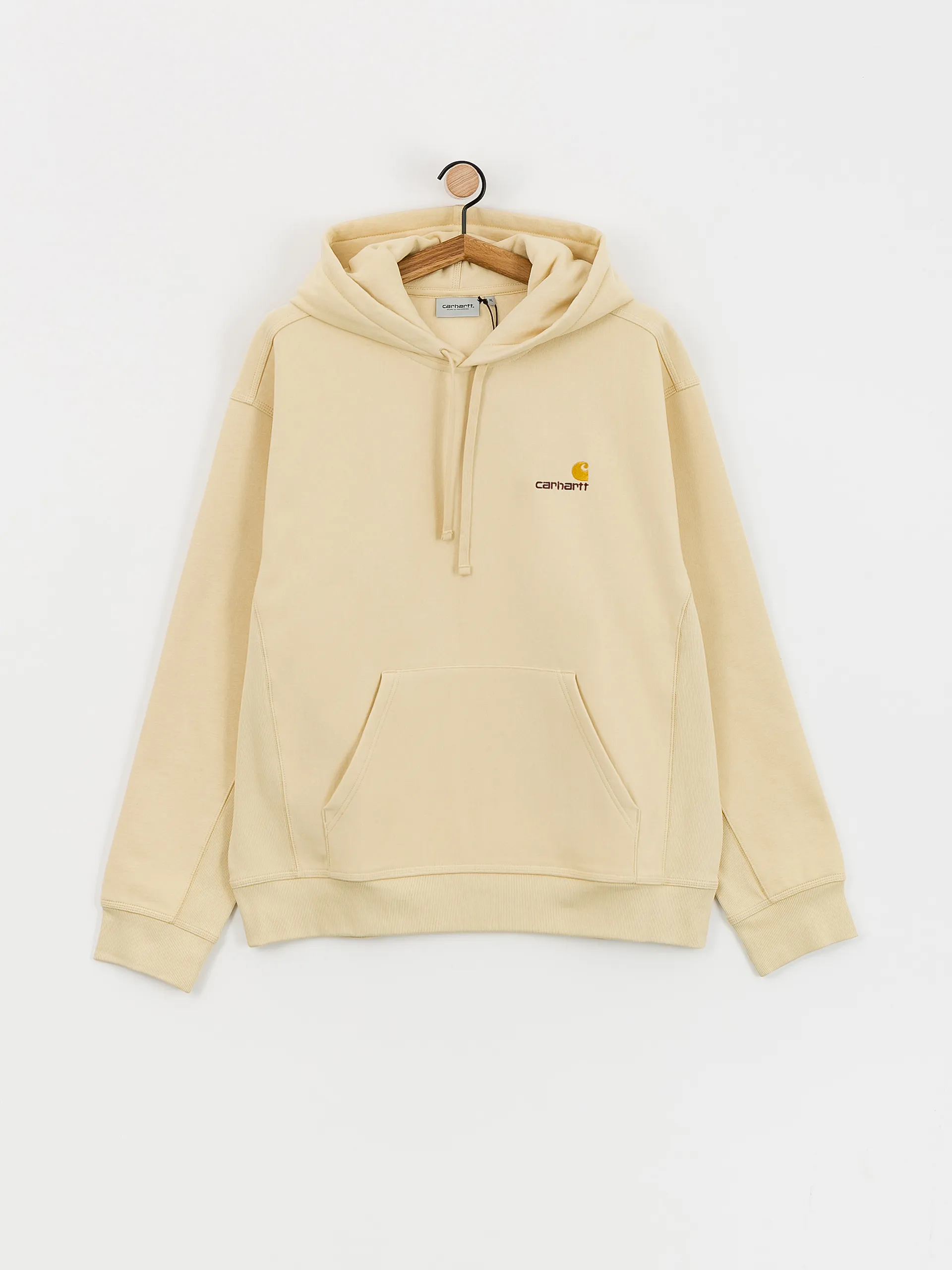 Carhartt WIP American Script HD Hoodie (rattan)