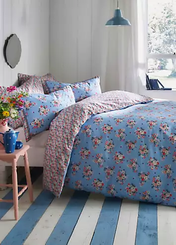 Cath Kidston Clifton Mews 100% Cotton Percale 180 Thread Count Duvet Cover Set | Kaleidoscope