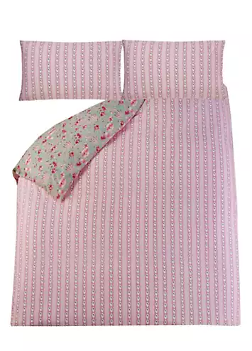 Cath Kidston Friendship Gardens 100% Cotton Percale 180 Thread Count Duvet Cover Set | Kaleidoscope