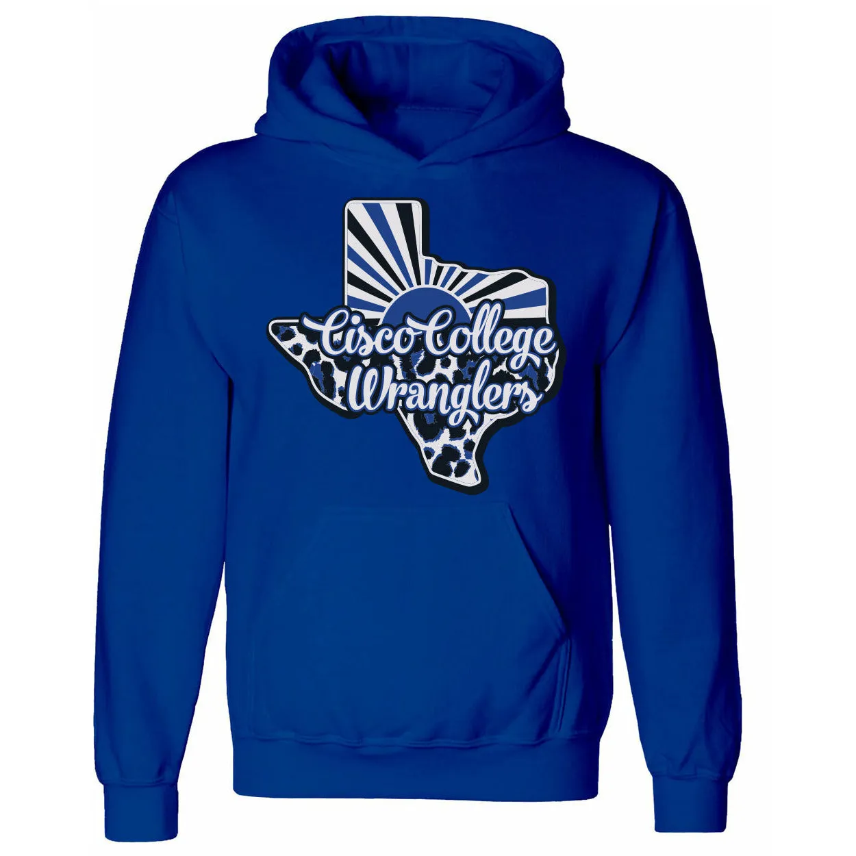 Cisco College Wranglers - Texas Sunray Hoodie