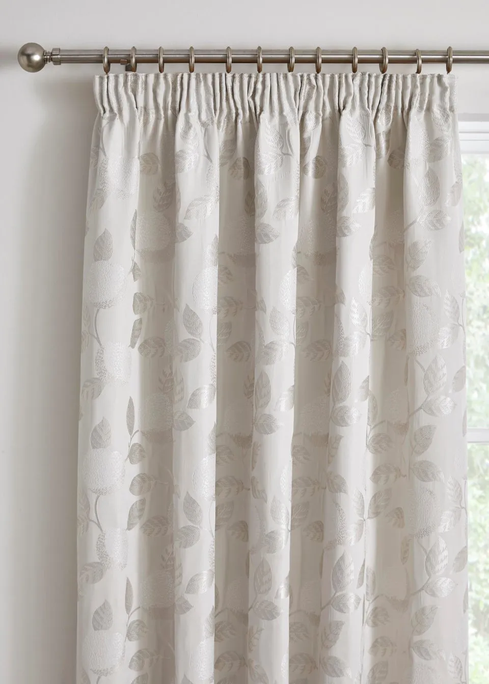 Curtina Bramford Natural Pencil Pleat Curtains