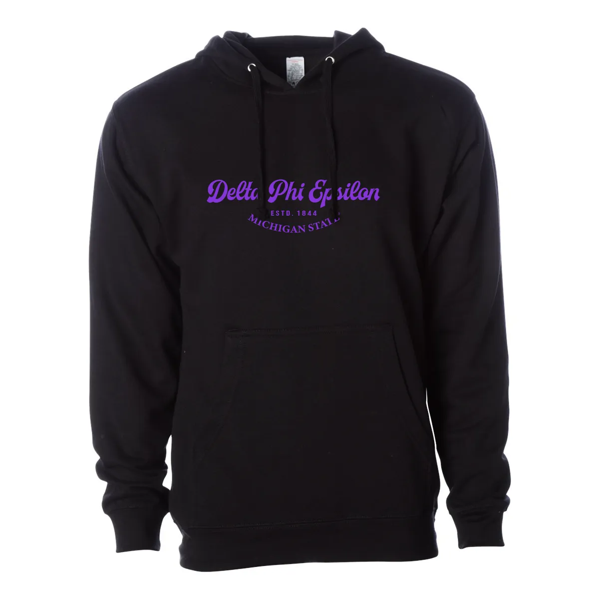 #Delta Phi Epsilon Hoodie, Elegant Print Design