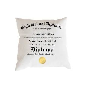 Diploma Pillow