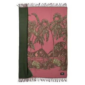 Double Faced Palm Tree Blanket