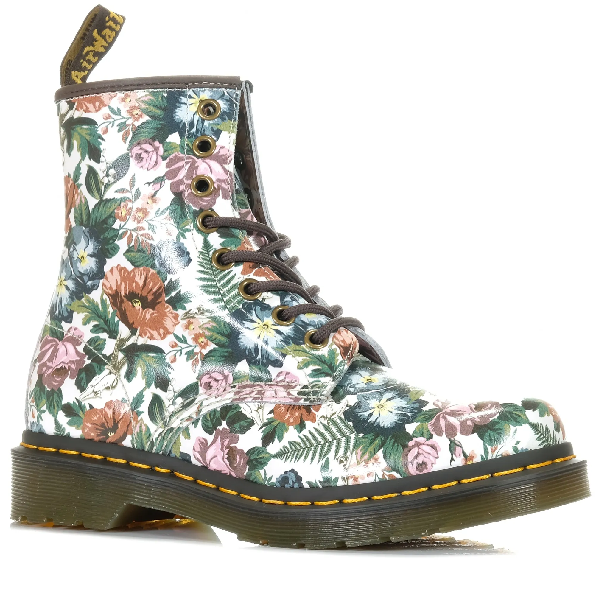 Dr Martens 8 Eye 1460 English Garden Print Backhand