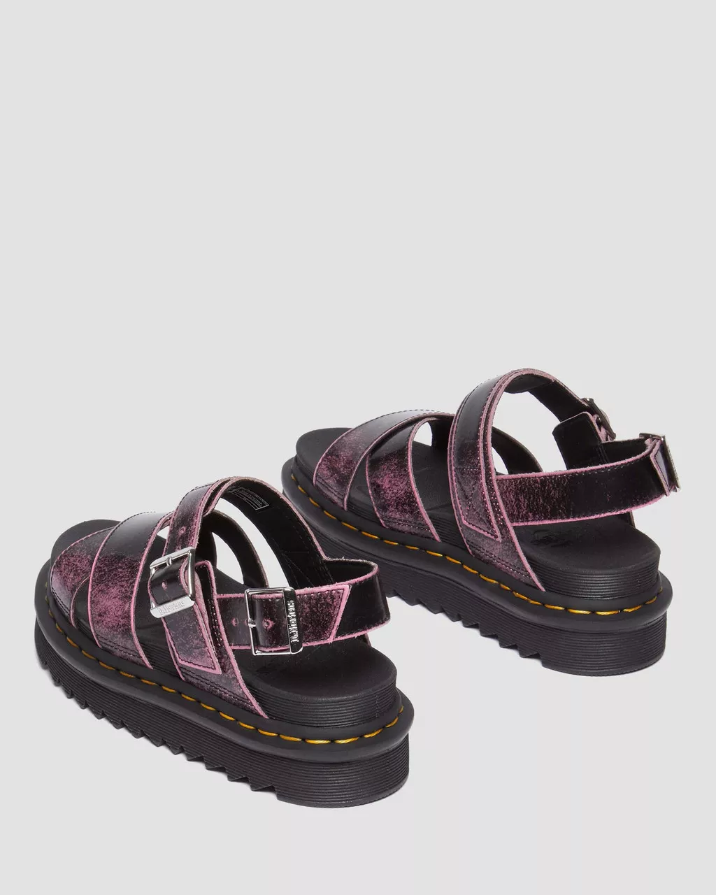 Dr Martens – Voss II Black / Fondant Pink