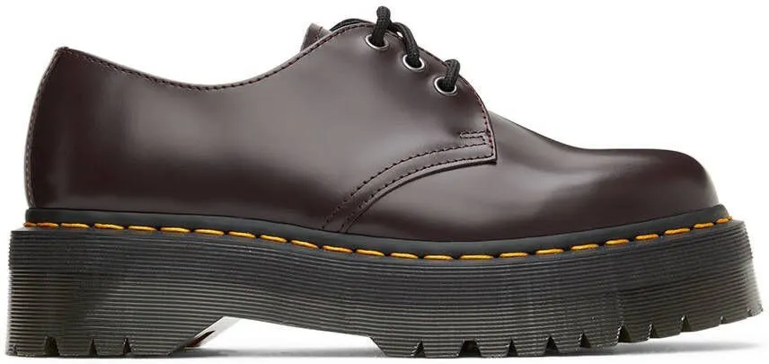 Dr. Martens Burgundy 1461 Platform Derbys