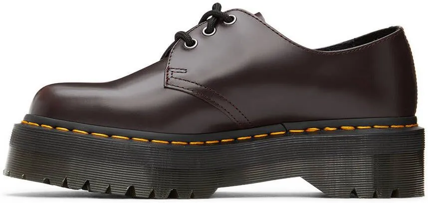 Dr. Martens Burgundy 1461 Platform Derbys