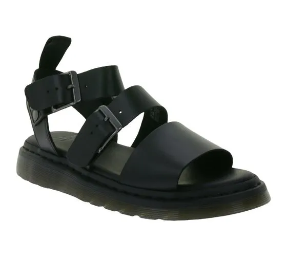 Dr. Martens Gryphon Brando women's summer sandals, strap sandals with AirWair 31533001 black