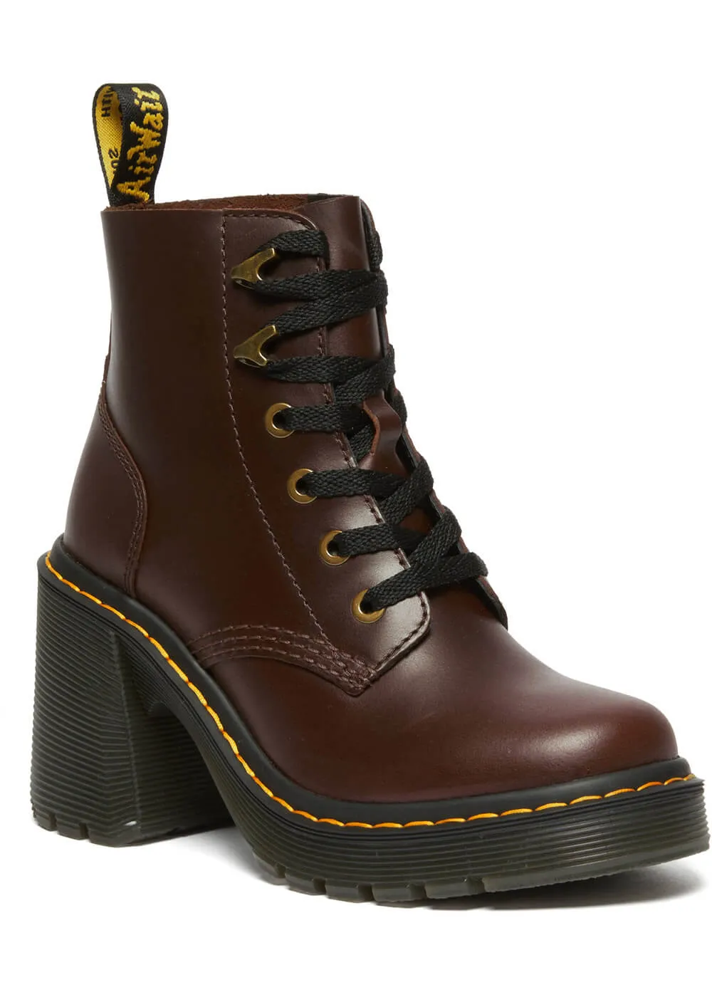 Dr. Martens Jesy Leather Ankleboots Dark Brown