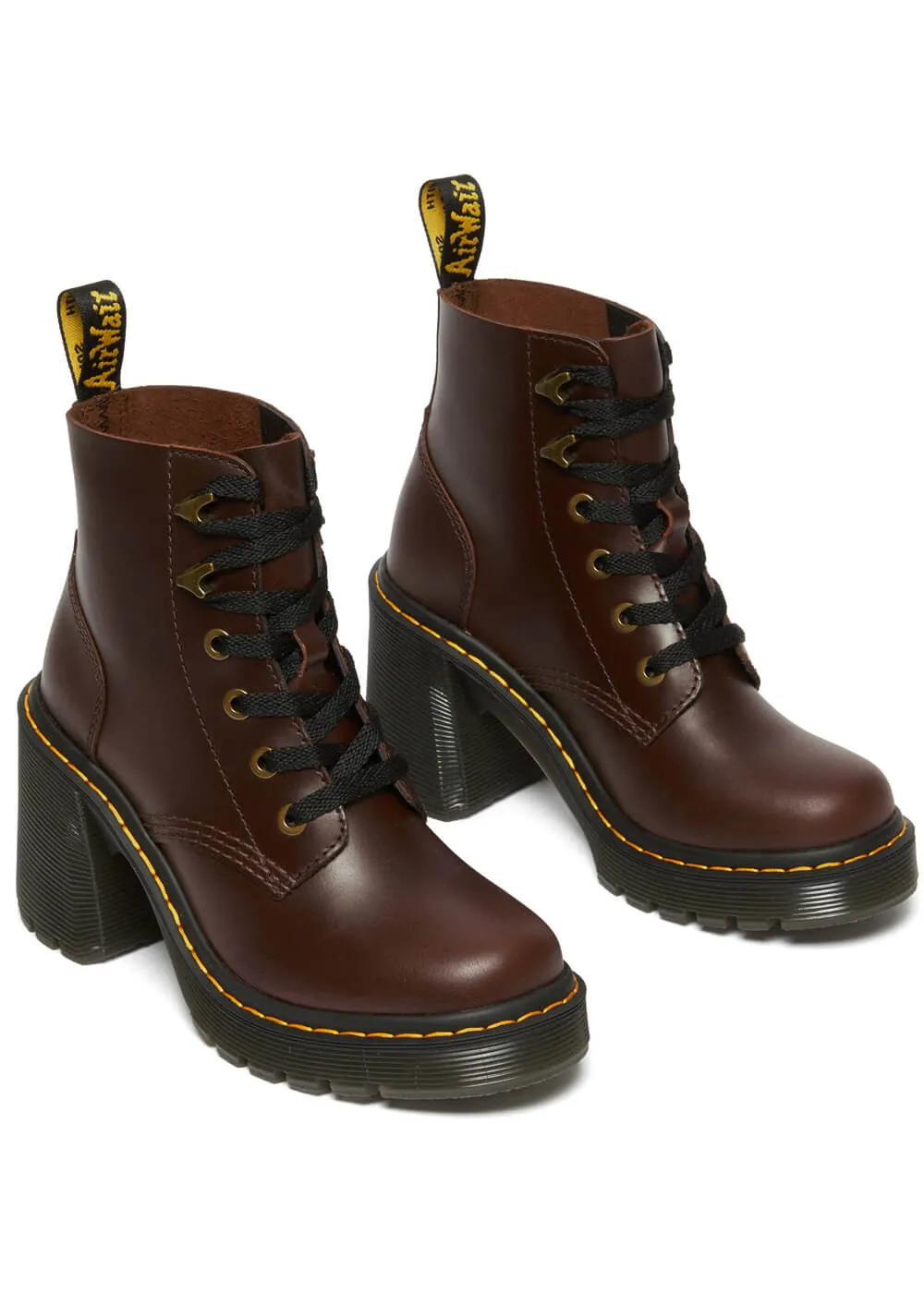 Dr. Martens Jesy Leather Ankleboots Dark Brown