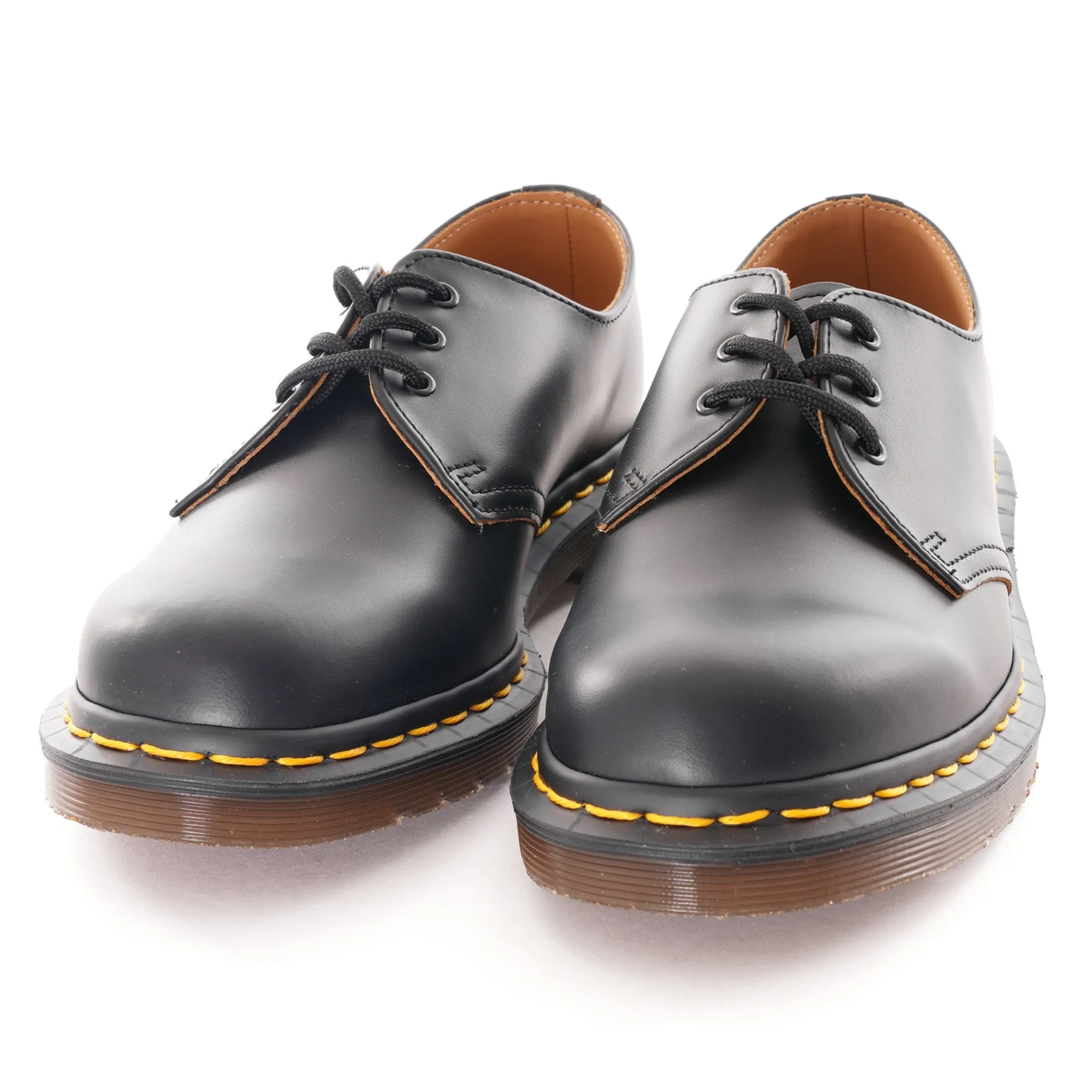 Dr. Martens Made In England Vintage 1461 - Black Quilon 