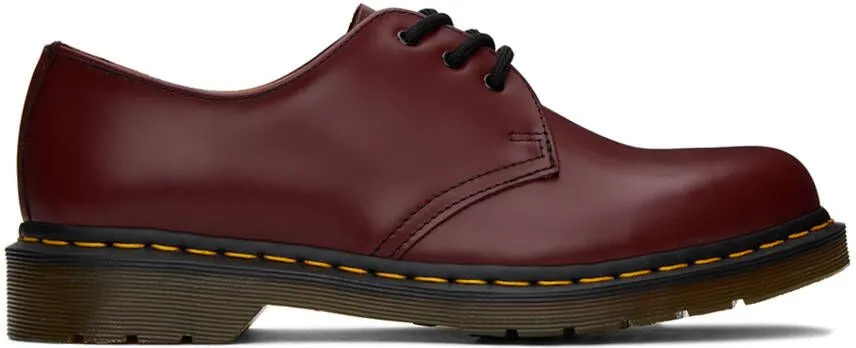 Dr. Martens Red 1461 Smooth Leather Derbys