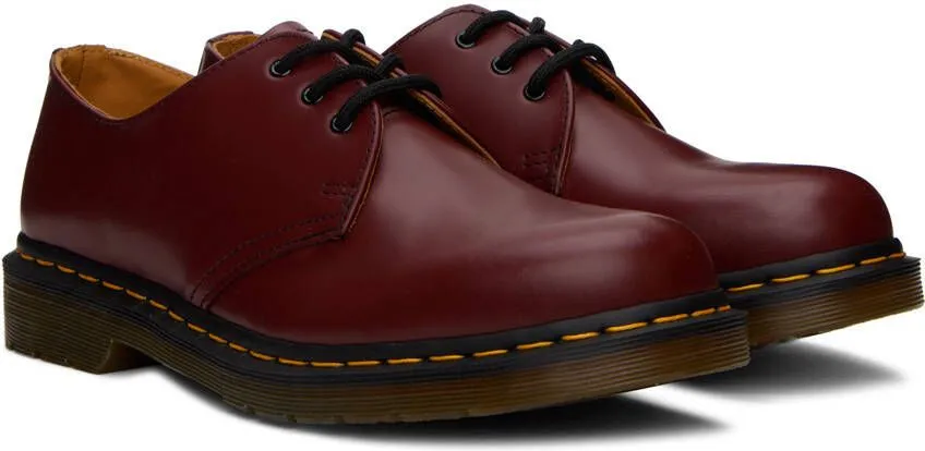 Dr. Martens Red 1461 Smooth Leather Derbys