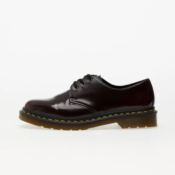 Dr. Martens Vegan 1461 3 Eye Shoe Cherry Red