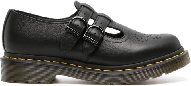 Dr. Martens Virginia leather Mary Janes Black