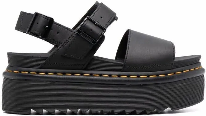 Dr. Martens Voss Qaud sole sandals Black