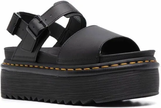 Dr. Martens Voss Qaud sole sandals Black