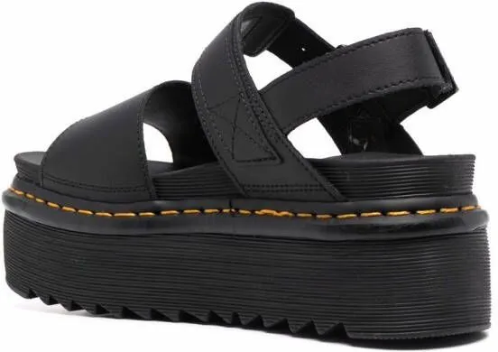 Dr. Martens Voss Qaud sole sandals Black