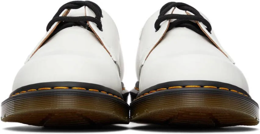 Dr. Martens White 1461 Smooth Derbys