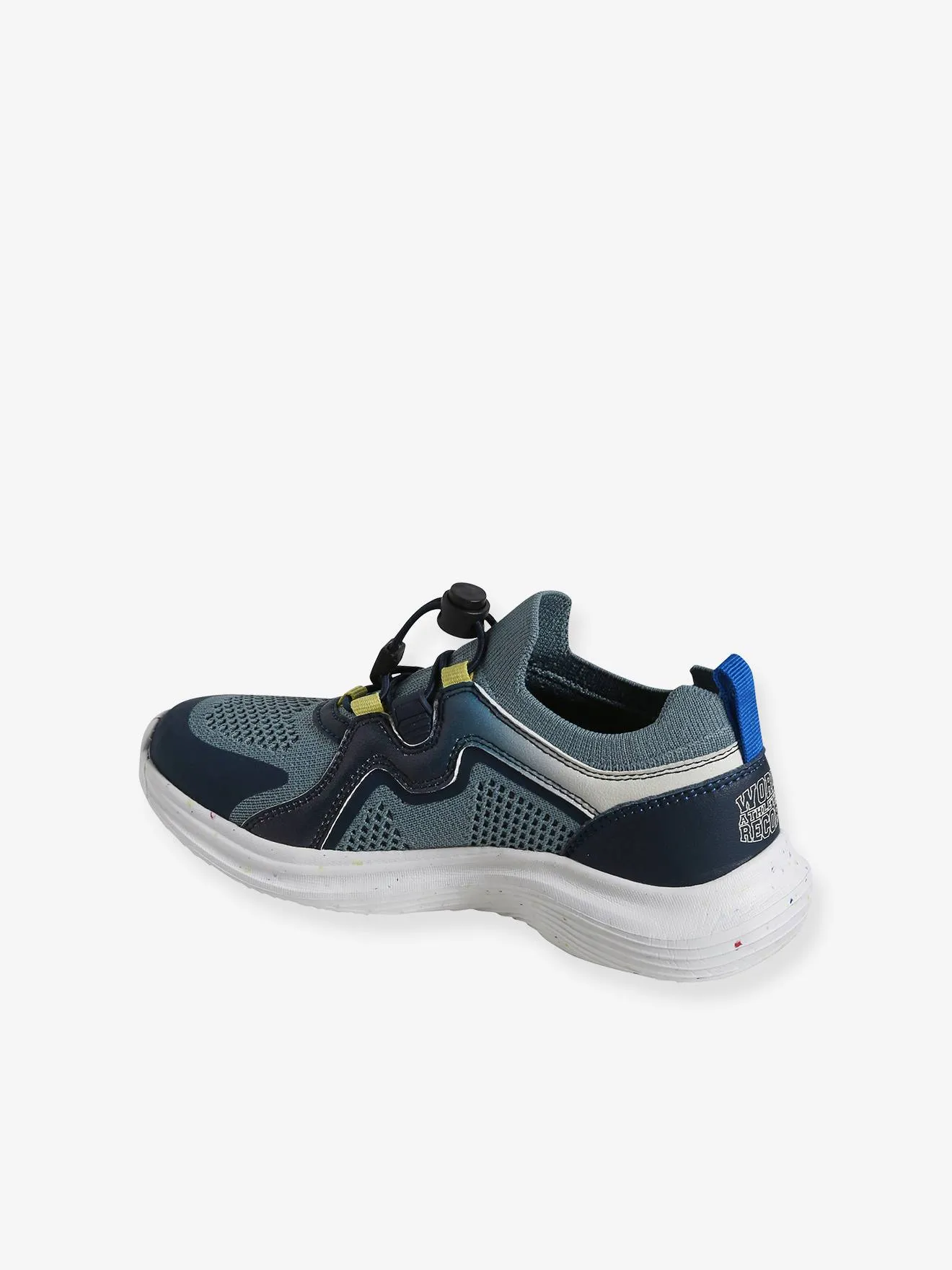 Elasticated Sports Trainers with Thick Sole for Children - set blue