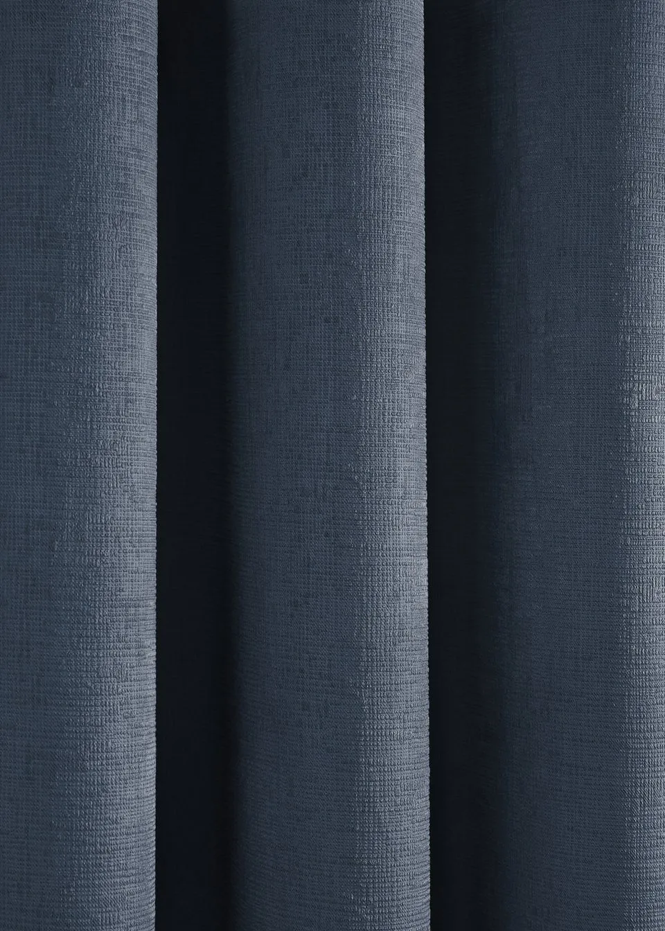 Fusion Strata Dimout Navy Eyelet Curtains