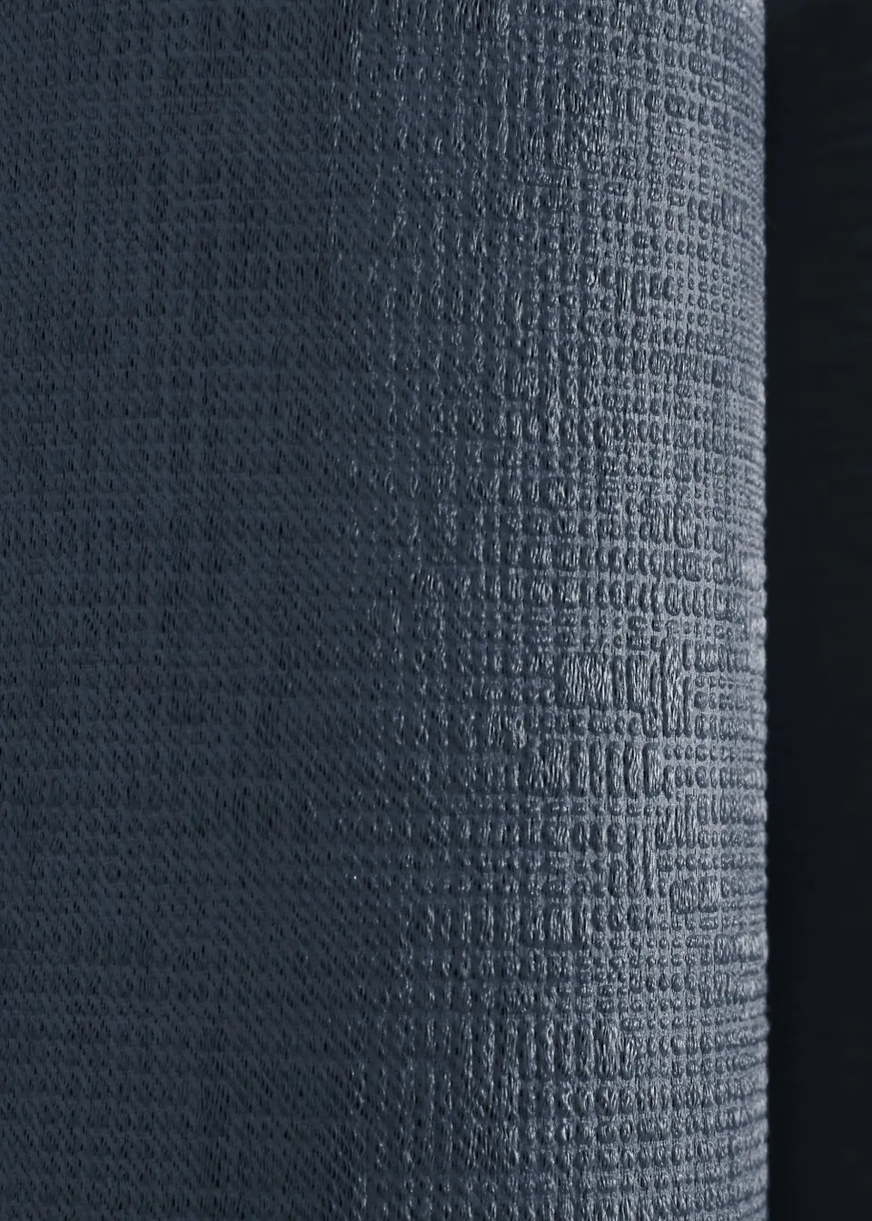 Fusion Strata Dimout Navy Eyelet Curtains