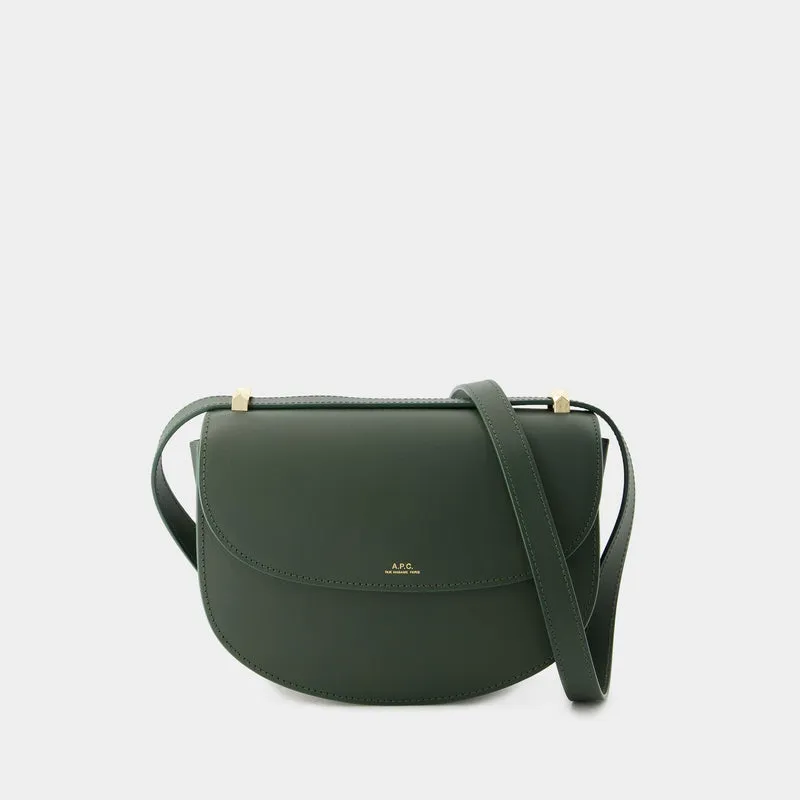 Geneve Crossbody - A.P.C. - Leather - Forest Green