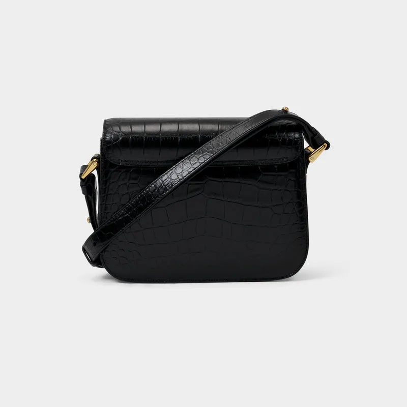 Grace Small Crossbody - A.P.C. - Leather - Black