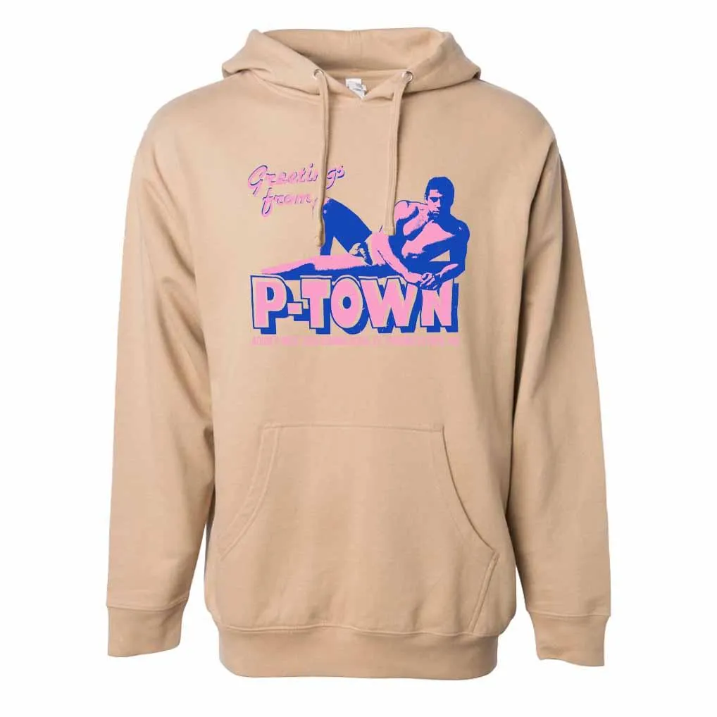 Greetings from P-town! Pullover Hooded Sweatshirt