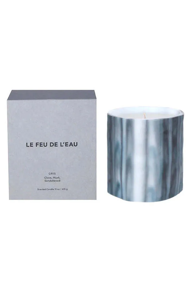 Gris Musk + Smoke candles