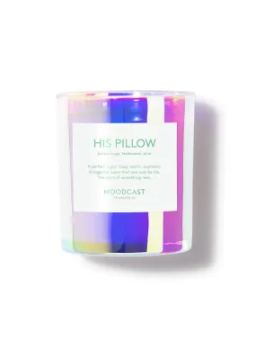 His Pillow Candle