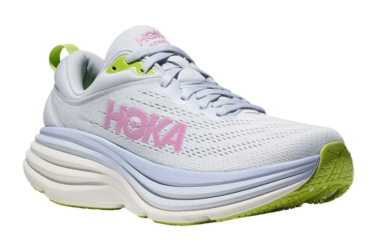 Hoka Bondi 8 B Sea Ice/Pink Twilight Womens