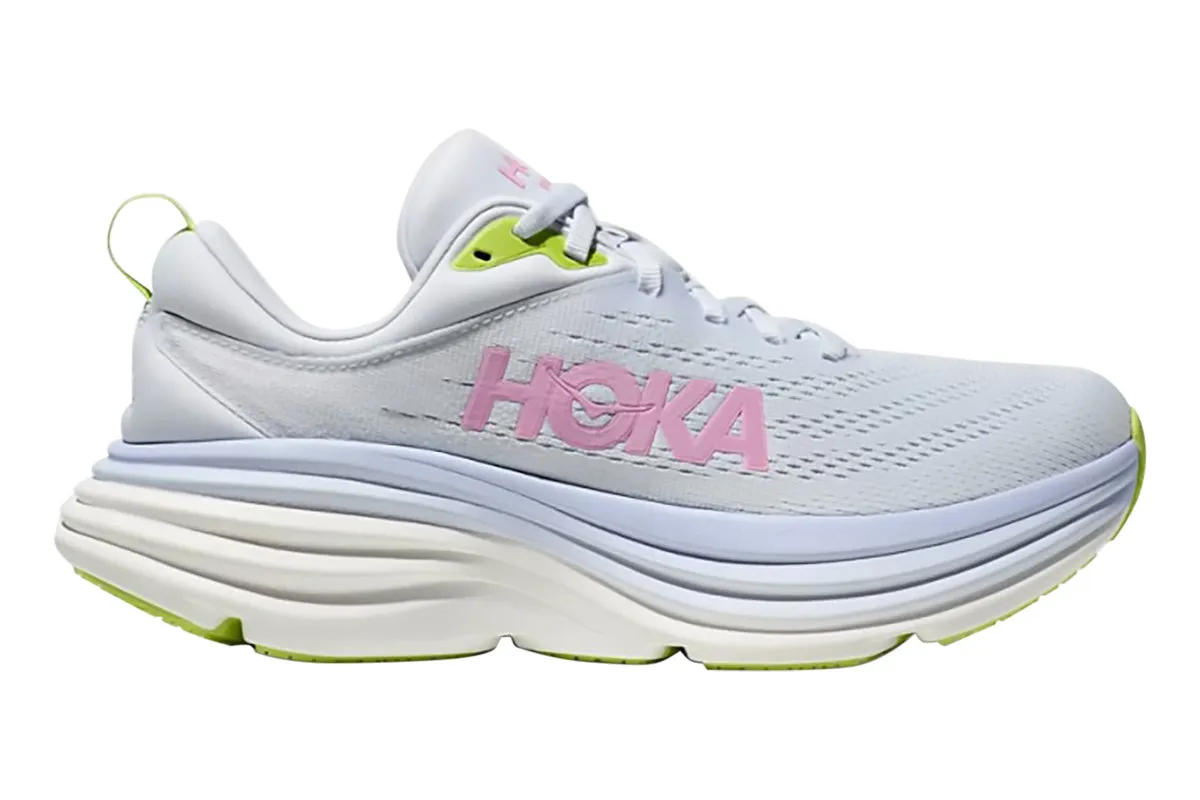 Hoka Bondi 8 D Sea Ice/Pink Twilight Womens