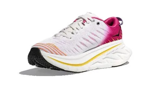 Hoka Bondi X Blanc Pink Yarrow Women's