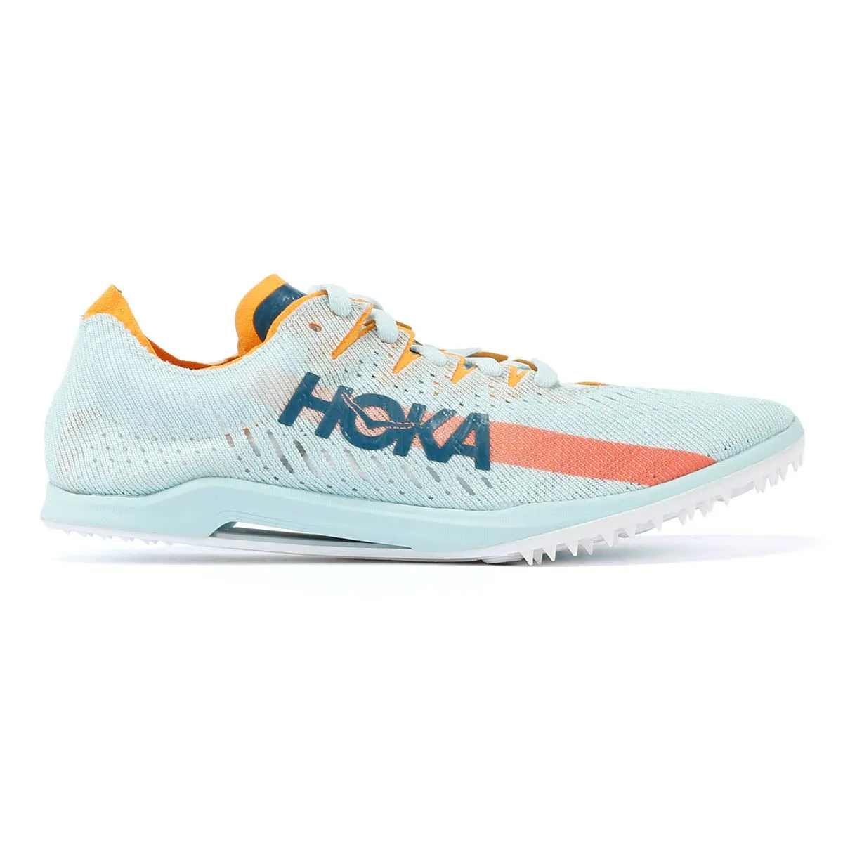 Hoka Cielo X MD Women's Blue Grass / Radiant Yellow Running Spikes